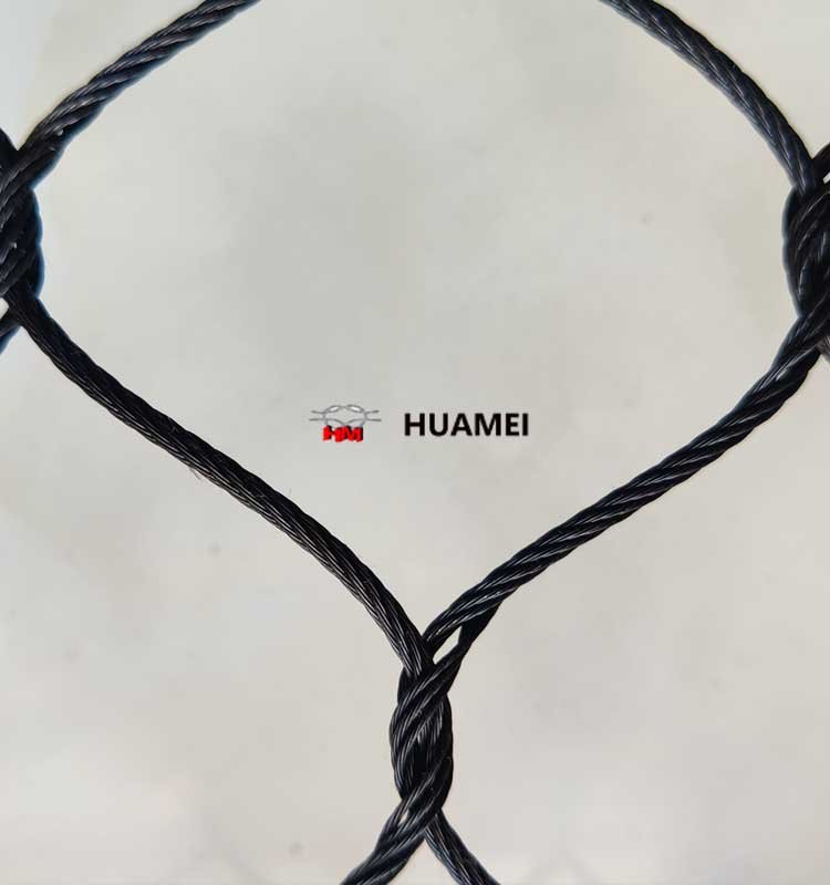 Stainless steel wire rope netting